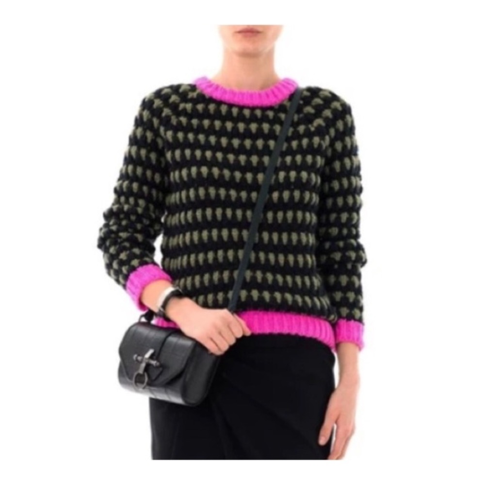 Tibi chunky knit wool sweater size xs